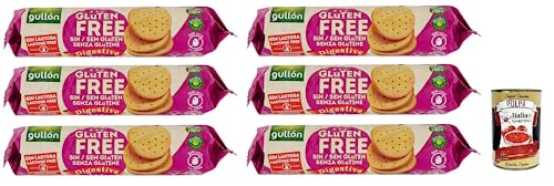 6x Gullón Gluten Free Digestive Biscotti Senza Glutine,Kekse Glutenfrei 150g + Italian Gourmet Polpa di Pomodoro 400g Dose von Italian Gourmet E.R.