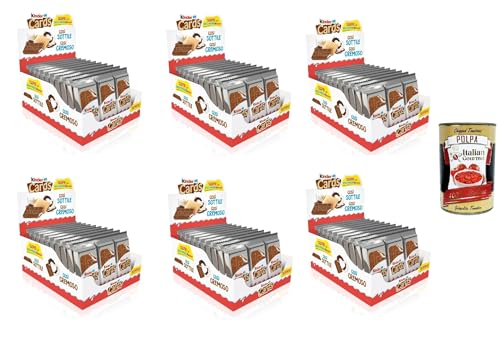 6x Kinder Cards Waffel mit scholokade schoko riegel 30 Stück kekse waffel 768 g + Italian Gourmet polpa 400g 6x Kinder Cards Waffel mit scholokade schoko riegel 30 Stück kekse waffel 768 g + Italian Gourmet polpa 400g von Italian Gourmet E.R.