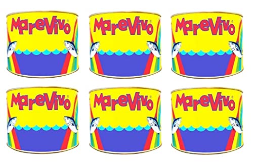 6x Marevivo Tonno in Olio di Semi di Girasole Thunfisch in Sonnenblumenöl CATERING-FORMAT 1730g Dose 6x Marevivo Tonno in Olio di Semi di Girasole Thunfisch in Sonnenblumenöl CATERING-FORMAT 1730g Dose von Italian Gourmet E.R.