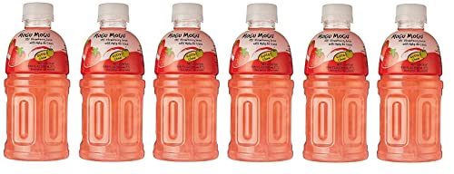 6x Mogu Mogu Fragola Drink Getränk mit Erdbeergeschmack und Nata de Coco Einweg-PET-Flasche 320ml 6x Mogu Mogu Fragola Drink Getränk mit Erdbeergeschmack und Nata de Coco Einweg-PET-Flasche 320ml von Italian Gourmet E.R.