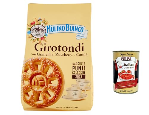 6x Mulino Bianco Girotondi , Kekse mit braunen Zuckerkörnern 350G biscuits cookies + Italian gourmet polpa 400g 6x Mulino Bianco Girotondi , Kekse mit braunen Zuckerkörnern 350G biscuits cookies + Italian gourmet polpa 400g von Italian Gourmet E.R.
