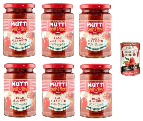 6x Mutti Ragù alla Mutti MUTTI-GEMÜSE-SAUCE 280gr+ Italian Gourmet pelati 400gr von Italian Gourmet E.R.