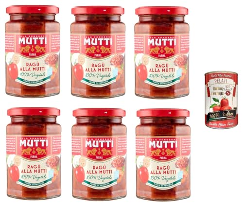 6x Mutti Ragù alla Mutti MUTTI-GEMÜSE-SAUCE 280gr+ Italian Gourmet pelati 400gr 6x Mutti Ragù alla Mutti MUTTI-GEMÜSE-SAUCE 280gr+ Italian Gourmet pelati 400gr von Italian Gourmet E.R.
