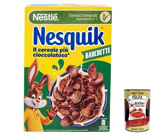 6x NESQUIK NESTLÈ Nesquik Choco Waves knuspriges Schokoladenmüsli 375 GR + italian Gourmet polpa 400g 6x NESQUIK NESTLÈ Nesquik Choco Waves knuspriges Schokoladenmüsli 375 GR + italian Gourmet polpa 400g von Italian Gourmet E.R.