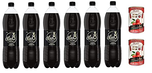 6x Neri Chinotto PET Flasche Chin8 1,5Lt Klassisch Italien Bitterorange Limonade + Italian Gourmet 100% italienische geschälte Tomaten dosen 2x 400g 6x Neri Chinotto PET Flasche Chin8 1,5Lt Klassisch Italien Bitterorange Limonade + Italian Gourmet 100% italienische geschälte Tomaten dosen 2x 400g von Italian Gourmet E.R.