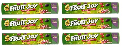 6x Nestlé Fruit Joy Weiche Bonbons mit Fruchtgeschmack Maxi-Tube von 125g Gummibonbons 6x Nestlé Fruit Joy Weiche Bonbons mit Fruchtgeschmack Maxi-Tube von 125g Gummibonbons von Italian Gourmet E.R.