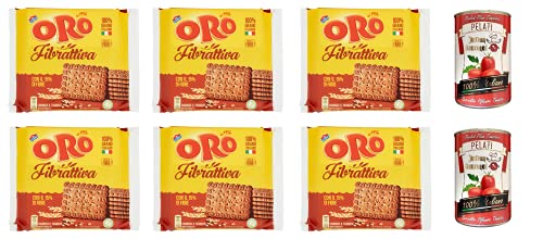 6x Oro Saiwa Fibrattiva 400g Italienisch aktive Faser kekse biscuits cookies + Italian Gourmet 100% italienische geschälte Tomaten dosen 2x 400g 6x Oro Saiwa Fibrattiva 400g Italienisch aktive Faser kekse biscuits cookies + Italian Gourmet 100% italienische geschälte Tomaten dosen 2x 400g von Italian Gourmet E.R.