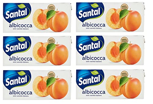 6x Parmalat Santàl Albicocca Aprikosensaft Fruchtsaft Erfrischungsgetränk Erfrischendes Getränk Brik 3x200ml von Italian Gourmet E.R.