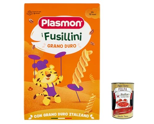 6x Plasmon Pasta Pastina i Fusillini di Grano Duro 250g + Italian Gourmet polpa 400g von Italian Gourmet E.R.