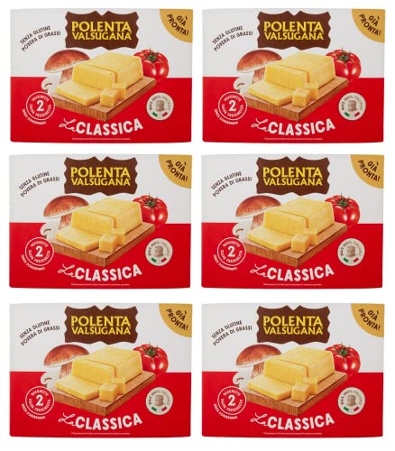 6x Polenta Valsugana La Classica Fertiggericht mit 100% italienischem Mais 1200g Packung 6x Polenta Valsugana La Classica Fertiggericht mit 100% italienischem Mais 1200g Packung von Italian Gourmet E.R.