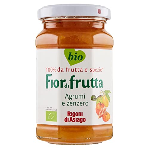 6x Rigoni Di Asiago Bio Fiordifrutta Agrumi e Zenzero Zitrus und Ingwer 250g + Italian Gourmet Polpa 400g von Italian Gourmet E.R.