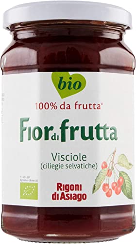 6x Rigoni Di Asiago Bio Fiordifrutta alle Visciole mit Kirschen, 250g + italian Gourmet Polpa 400g von Italian Gourmet E.R.