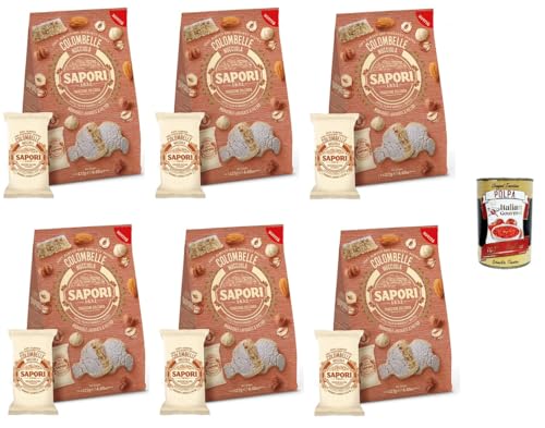 6x Sapori Colombelle Nocciola feine und leckere Haselnüsse und aromatische und knackige Mandeln 127gBeutel 6 Praktischen Einzelportionen+ Italian Gourmet polpa 400g 6x Sapori Colombelle Nocciola feine und leckere Haselnüsse und aromatische und knackige Mandeln 127gBeutel 6 Praktischen Einzelportionen+ Italian Gourmet polpa 400g von Italian Gourmet E.R.