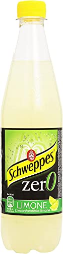 6x Schweppes limone Zero Zitrone Lemonade ohne zucker PET 0,6 Lt erfrischend 6x Schweppes limone Zero Zitrone Lemonade ohne zucker PET 0,6 Lt erfrischend von Italian Gourmet E.R.