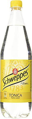 6x Schweppes tonica getönten Tonic Wasser PET 1 Lt erfrischend 6x Schweppes tonica getönten Tonic Wasser PET 1 Lt erfrischend von Italian Gourmet E.R.