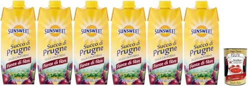 6x Sunsweet California Prune Juice, 500 ml + Italian gourmet polpa 400g von Italian Gourmet E.R.