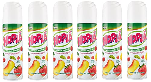 6x Trevalli Hoplà Panna Spray Süßwaren Produkt auf Basis von Sahne und Pflanzenfett, U.H.T. Creme-Spray Glutenfrei 250g Sprühdose 6x Trevalli Hoplà Panna Spray Süßwaren Produkt auf Basis von Sahne und Pflanzenfett, U.H.T. Creme-Spray Glutenfrei 250g Sprühdose von Italian Gourmet E.R.