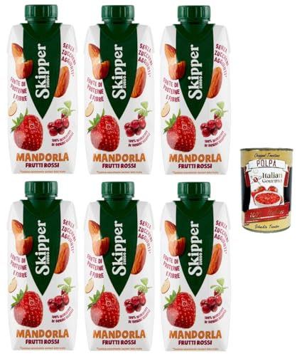 6x Zuegg Skipper Mandel Rote Früchte 330 ml+ Italian Gourmet polpa 400g von Italian Gourmet E.R.