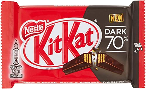 72 KIT KAT 4 FINGER 66% DARK CHOCOLATE BAR 41.5g BARS + Italian Gourmet Polpa 400g 72 KIT KAT 4 FINGER 66% DARK CHOCOLATE BAR 41.5g BARS + Italian Gourmet Polpa 400g von Italian Gourmet E.R.