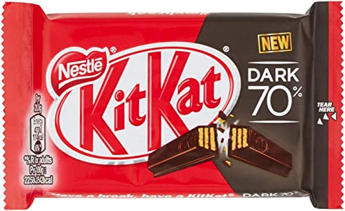 72 KIT KAT 4 FINGER 66% DARK CHOCOLATE BAR 41.5g BARS + Italian Gourmet Polpa 400g von Italian Gourmet E.R.