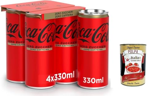 72x Zero Zuccheri Zero Caffeina Erfrischungsgetränk null zucker null koffein Einwegdose 330ml + Italian Gourmet polpa 400g 72x Zero Zuccheri Zero Caffeina Erfrischungsgetränk null zucker null koffein Einwegdose 330ml + Italian Gourmet polpa 400g von Italian Gourmet E.R.