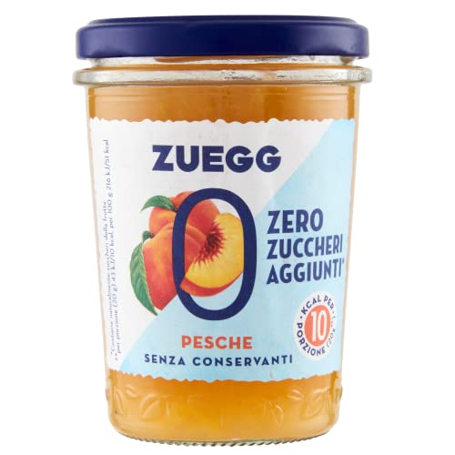 8x Zuegg Zero Pesche Pfirsiche Marmelade Jam Ohne Zuckerzusatz,Frei von Konservierungsstoffen 220g Glas + Italian Gourmet Polpa di Pomodoro 400g Dose 8x Zuegg Zero Pesche Pfirsiche Marmelade Jam Ohne Zuckerzusatz,Frei von Konservierungsstoffen 220g Glas + Italian Gourmet Polpa di Pomodoro 400g Dose von Italian Gourmet E.R.