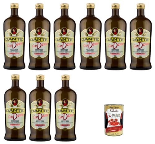 9x Dante conDisano Gewürz auf Basis von Pflanzenölen und nativem Olivenöl extra (15%)+ Italian Gourmet polpa 400g von Italian Gourmet E.R.