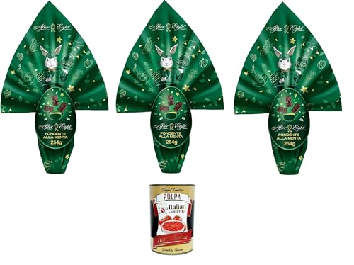 AFTER EIGHT Easter Egg 2025 Dunkle Schokolade mit Minze mit 3 Pralinen 3x 254g+ Italian Gourmet Polpa di Pomodoro 400g Dose AFTER EIGHT Easter Egg 2025 Dunkle Schokolade mit Minze mit 3 Pralinen 3x 254g+ Italian Gourmet Polpa di Pomodoro 400g Dose von Italian Gourmet E.R.