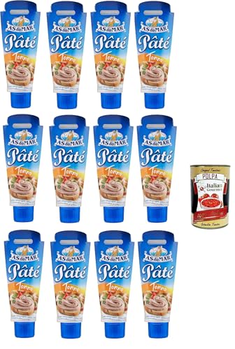 AS do MAR Patè Tonno Thunfischcreme 12x 100g Streichfähige + Italian Gourmet plpa 400g AS do MAR Patè Tonno Thunfischcreme 12x 100g Streichfähige + Italian Gourmet plpa 400g von Italian Gourmet E.R.