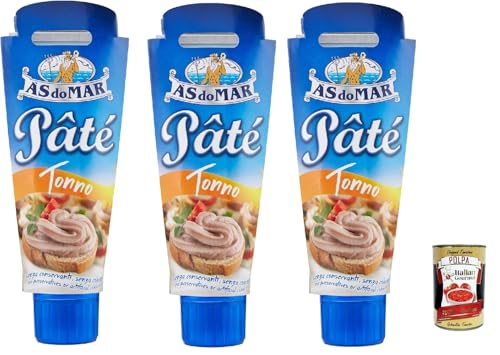 AS do MAR Patè Tonno Thunfischcreme 3x 100g Streichfähige + Italian Gourmet plpa 400g AS do MAR Patè Tonno Thunfischcreme 3x 100g Streichfähige + Italian Gourmet plpa 400g von Italian Gourmet E.R.