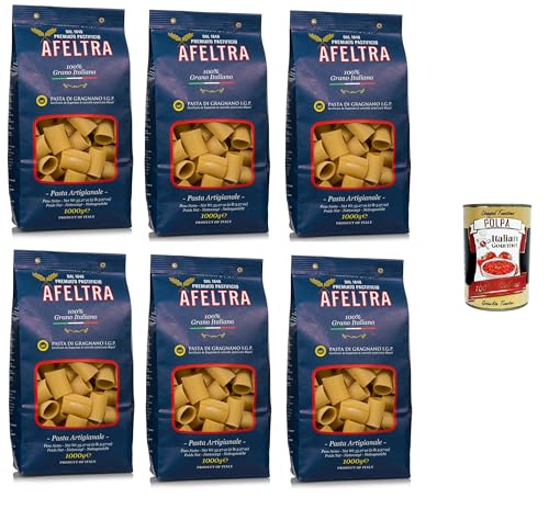 Afeltra Pasta di Gragnano I.G.P Paccheri I.G.P. Grießnudeln 6x 500gr + Italian Gourmet polpa 400g Afeltra Pasta di Gragnano I.G.P Paccheri I.G.P. Grießnudeln 6x 500gr + Italian Gourmet polpa 400g von Italian Gourmet E.R.