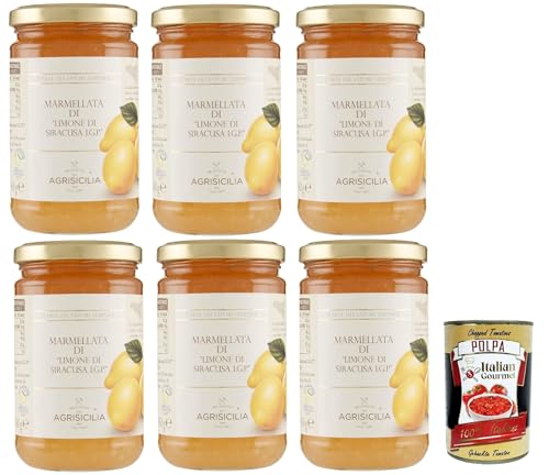 Agrisicilia Marmellata di Limoni di Siracusa IGP - Syrakus-Zitronenmarmelade IGP - 6x360 g + Italian Gourmet polpa 400g Agrisicilia Marmellata di Limoni di Siracusa IGP - Syrakus-Zitronenmarmelade IGP - 6x360 g + Italian Gourmet polpa 400g von Italian Gourmet E.R.