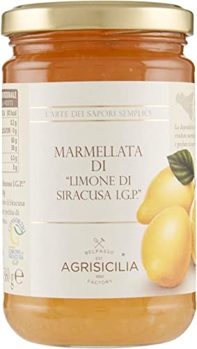 Agrisicilia Marmellata di Limoni di Siracusa IGP - Syrakus-Zitronenmarmelade IGP - 6x360 g von Italian Gourmet E.R.