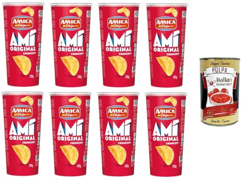 Amica Chips AMI' Crunchy Original 8x 100gr + Italian Gourmet polpa 400g Amica Chips AMI' Crunchy Original 8x 100gr + Italian Gourmet polpa 400g von Italian Gourmet E.R.