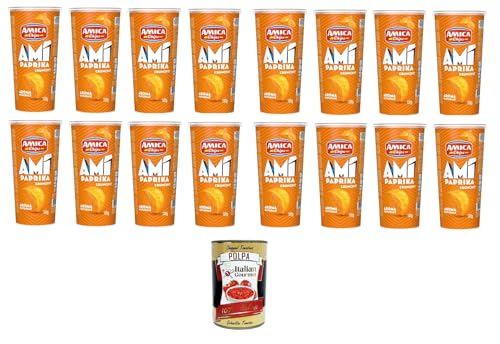 Amica Chips AMI' Crunchy Paprika 16x 100gr + Italian Gourmet polpa 400g Amica Chips AMI' Crunchy Paprika 16x 100gr + Italian Gourmet polpa 400g von Italian Gourmet E.R.