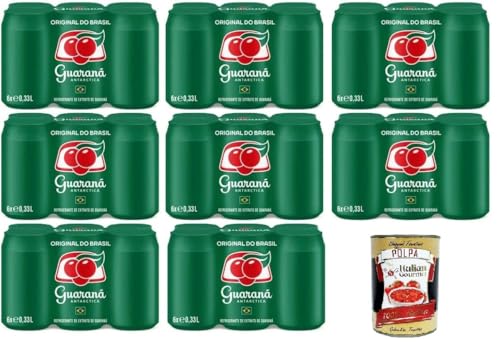Antarctica Guarana Original do Brasil Original Guarana aus Brasilien Erfrischungsgetränk mit unvergesslichem Geschmack 48x33cl +Italian Gourmet polpa 400g Antarctica Guarana Original do Brasil Original Guarana aus Brasilien Erfrischungsgetränk mit unvergesslichem Geschmack 48x33cl +Italian Gourmet polpa 400g von Italian Gourmet E.R.