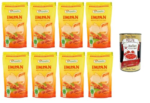 Ariosto Impan Impanatura con Uovo Impan-Panade mit Ei 8x230 g+ Italian Gourmet polpa 400g Ariosto Impan Impanatura con Uovo Impan-Panade mit Ei 8x230 g+ Italian Gourmet polpa 400g von Italian Gourmet E.R.