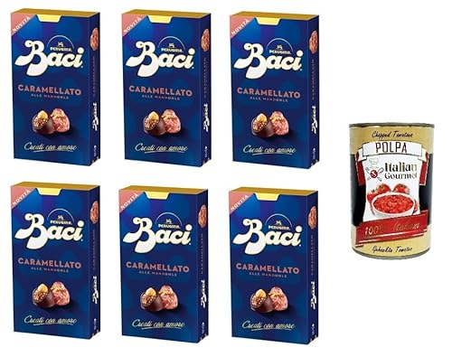Baci Perugina Bijou Caramellato alle mandorle Karamellisierte Mandeln 6x 200gr + Italian Gourmet polpa 400g Baci Perugina Bijou Caramellato alle mandorle Karamellisierte Mandeln 6x 200gr + Italian Gourmet polpa 400g von Italian Gourmet E.R.