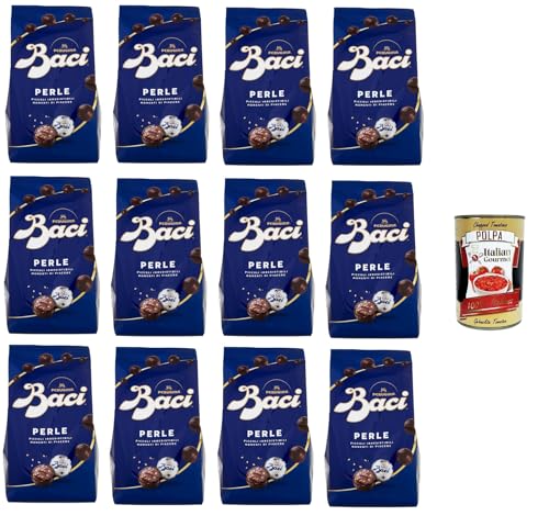 Baci Perugina PERLE kleine Freuden mit einzigartigem Geschmack 12x 154gr + Italian Gourmet polpa 400g Baci Perugina PERLE kleine Freuden mit einzigartigem Geschmack 12x 154gr + Italian Gourmet polpa 400g von Italian Gourmet E.R.