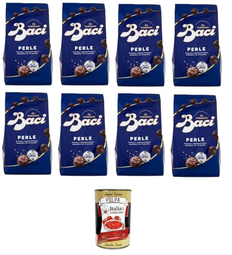 Baci Perugina PERLE kleine Freuden mit einzigartigem Geschmack 8x 154gr + Italian Gourmet polpa 400g Baci Perugina PERLE kleine Freuden mit einzigartigem Geschmack 8x 154gr + Italian Gourmet polpa 400g von Italian Gourmet E.R.