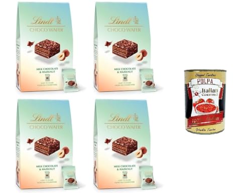 Bag Choco Wafer Haselnüsse Knusprige Milchpralinen mit Haselnuss und Gianduja, einzeln verpackt 4x135g+ Italian Gourmet polpa 400g Bag Choco Wafer Haselnüsse Knusprige Milchpralinen mit Haselnuss und Gianduja, einzeln verpackt 4x135g+ Italian Gourmet polpa 400g von Italian Gourmet E.R.