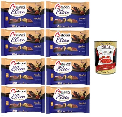 Balconi Elite Special Moments hazelnut Cream Wafers Haselnusscremewaffeln 8x86gr + Italian Gourmet polpa 400g Balconi Elite Special Moments hazelnut Cream Wafers Haselnusscremewaffeln 8x86gr + Italian Gourmet polpa 400g von Italian Gourmet E.R.