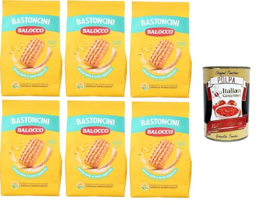 Balocco Bastoncini Kekse zum Frühstück 6x 350g biscuits cookies kuchen + Italian Gourmet polpa 400g Balocco Bastoncini Kekse zum Frühstück 6x 350g biscuits cookies kuchen + Italian Gourmet polpa 400g von Italian Gourmet E.R.