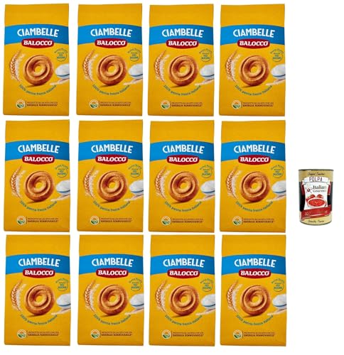 Balocco Ciambelle Kekse zum Frühstück 12x 350g biscuits cookies kuchen + Italian Gourmet polpa 400g Balocco Ciambelle Kekse zum Frühstück 12x 350g biscuits cookies kuchen + Italian Gourmet polpa 400g von Italian Gourmet E.R.
