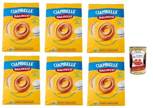 Balocco Ciambelle Kekse zum Frühstück 6x 700g biscuits cookies kuchen + Italian Gourmet polpa 400g Balocco Ciambelle Kekse zum Frühstück 6x 700g biscuits cookies kuchen + Italian Gourmet polpa 400g von Italian Gourmet E.R.