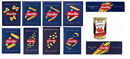 Barilla Pantry testpaket italienisch Nudeln 10x 500g pack + Italian Gourmet polpa 400g von Italian Gourmet E.R.