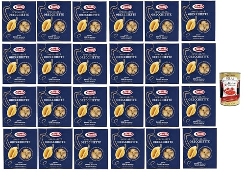 Barilla Pasta Specialità Orecchiette Pugliesi, 100% italienisch Nudeln 24x 500 g pack + Italian Gourmet polpa 400g Barilla Pasta Specialità Orecchiette Pugliesi, 100% italienisch Nudeln 24x 500 g pack + Italian Gourmet polpa 400g von Italian Gourmet E.R.