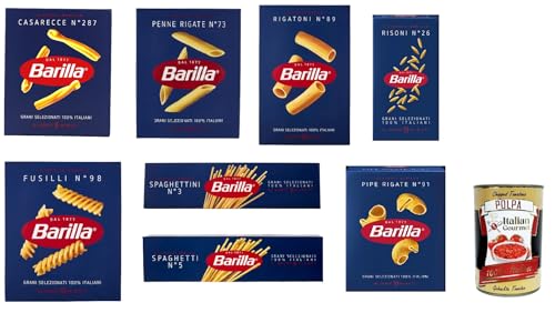 Pasta best selection 8x 500g testpaket italian nudeln + Italian Gourmet polpa 400g Pasta best selection 8x 500g testpaket italian nudeln + Italian Gourmet polpa 400g von Italian Gourmet E.R.