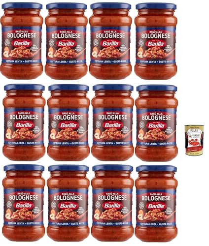 Sugo Ragù alla Bolognese, salsa, Fertige italienische Tomatensauce und ausgewähltes glutenfreies Fleisch 12x 400g + Italian Gourmet polpa 400g Sugo Ragù alla Bolognese, salsa, Fertige italienische Tomatensauce und ausgewähltes glutenfreies Fleisch 12x 400g + Italian Gourmet polpa 400g von Italian Gourmet E.R.