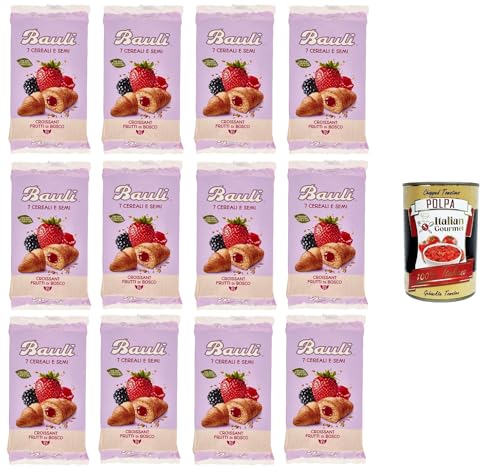 Bauli 7 Cereali e Semi Croissant Frutti di Bosco 7 Getreide und Samen Croissantbeeren 12x270gr+ Italian Gourmet polpa 400g Bauli 7 Cereali e Semi Croissant Frutti di Bosco 7 Getreide und Samen Croissantbeeren 12x270gr+ Italian Gourmet polpa 400g von Italian Gourmet E.R.
